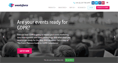 Desktop Screenshot of eventsforce.com